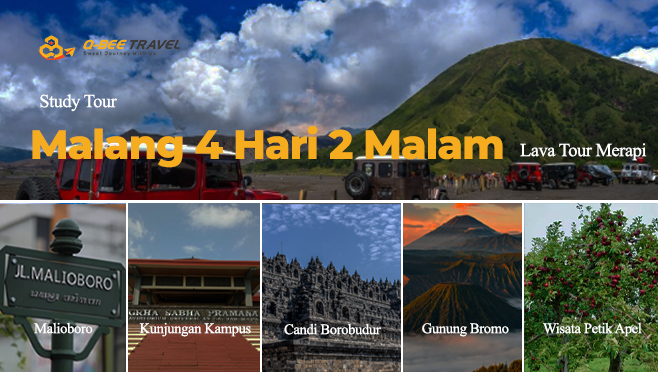 Paket Study Tour Semarang - Jogja - Malang 5 Hari 2 Malam ( Paket 2 )