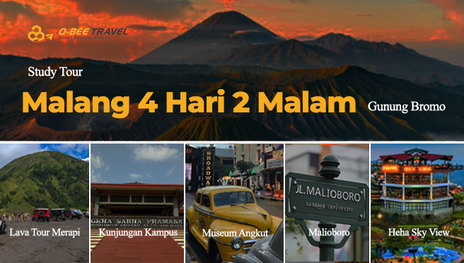 Paket Study Tour Semarang-Jogja-Malang 5 Hari 2 Malam ( Paket 1 )